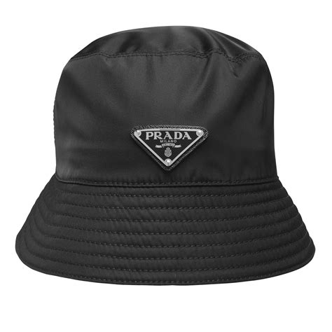 prada bucket hat black red|Prada bucket hat price.